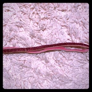 Pink Sparkly Soul Striped headband